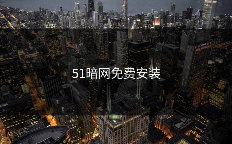 51暗网免费安装