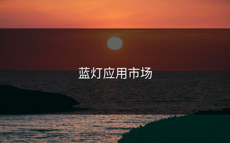 蓝灯应用市场