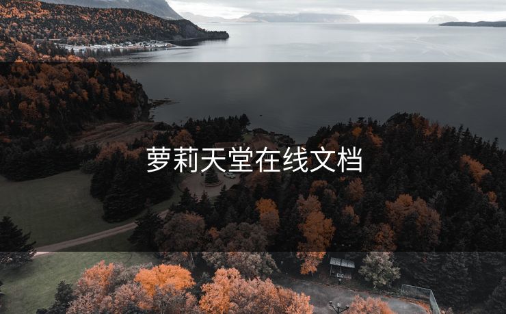 萝莉天堂在线文档